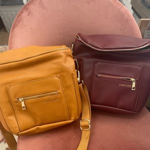 2- fawn design minis honey + wine color